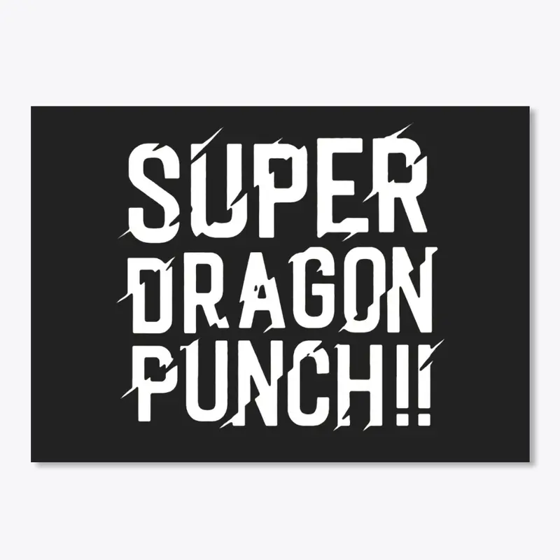 Super Dragon Punch!! - Slash Logo