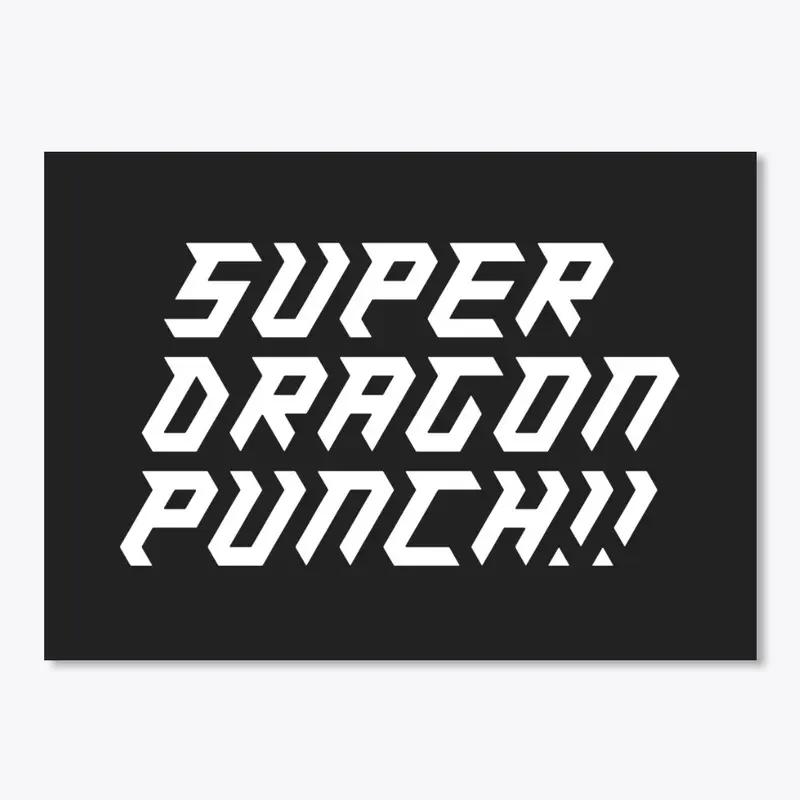 Super Dragon Punch!! - Diagonal Logo